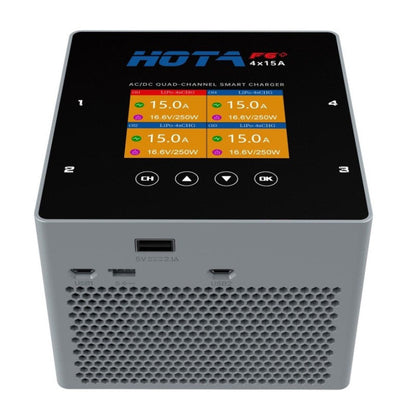 Hota F6+ Charger - 4 Way 6S 1000Watt DC / 500W AC